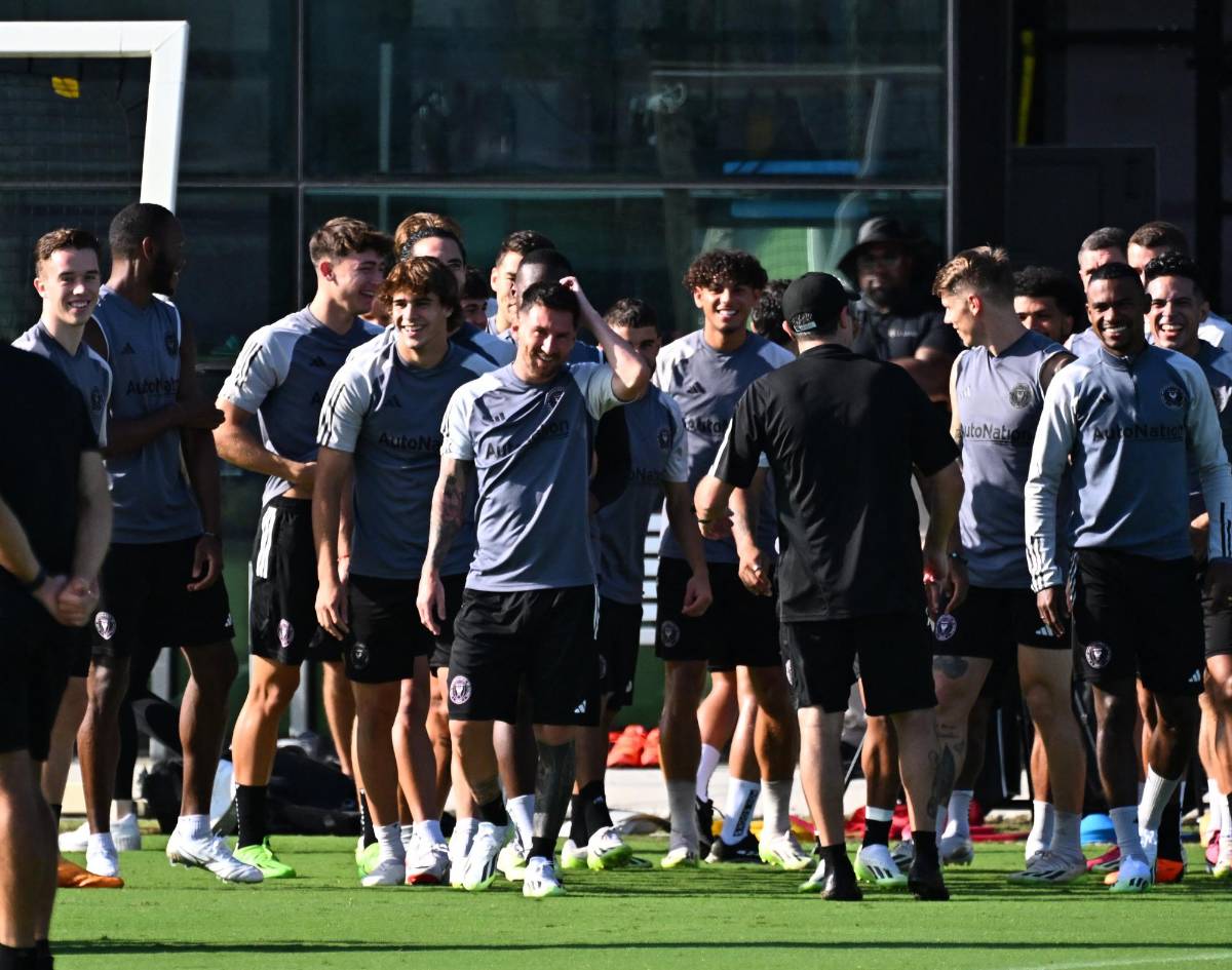 Messi tiene nuevo amigo, visita especial y el reencuentro: Así fue el primer entrenamiento del Leo con el Inter de Miami