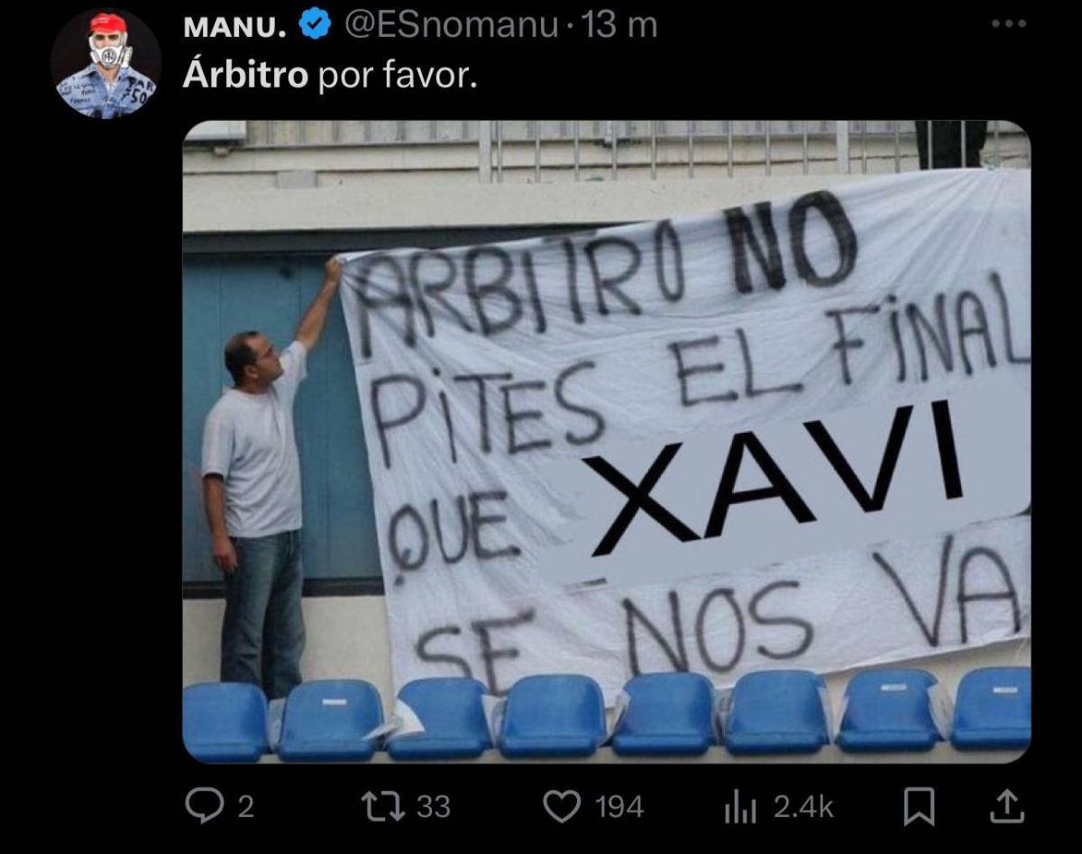 Xavi y el VAR son protagonistas: los jocosos memes que dejó el clásico de España entre Real Madrid y Barcelona