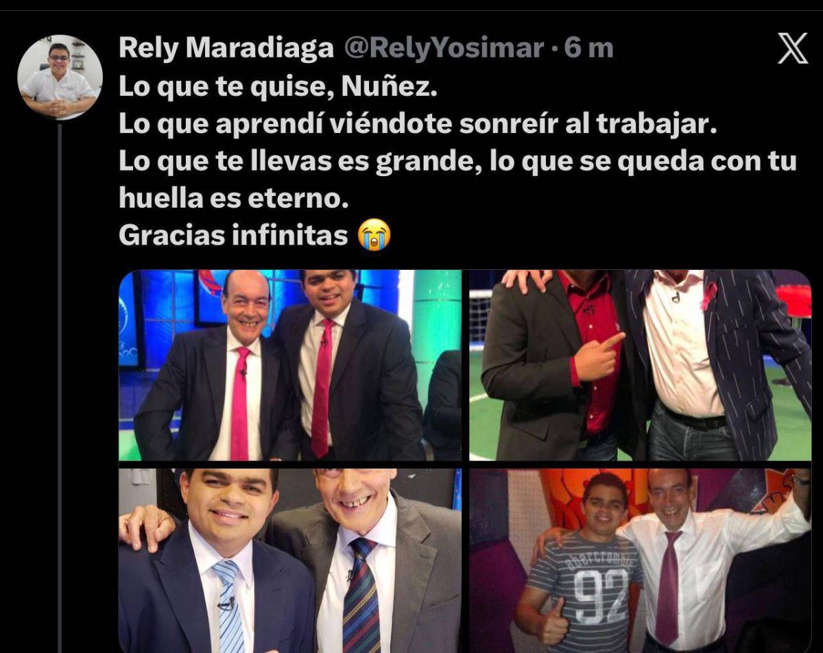 Rely y Rafa Villeda se quiebran: así reaccionan a la muerte de Julio César Núñez