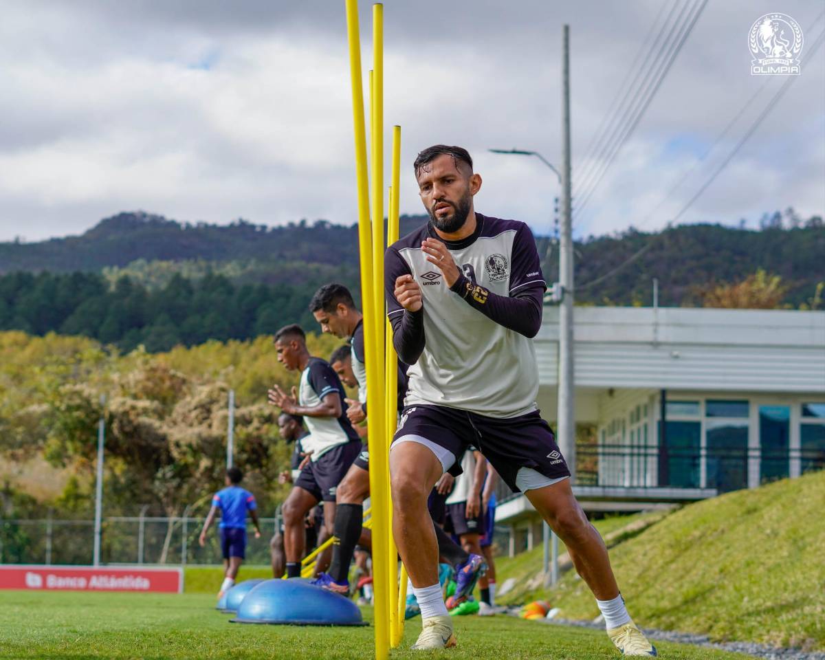 ¿Listo Edwin Rodríguez? Olimpia recupera futbolista y mantiene en duda dos elementos para el clásico ante Motagua
