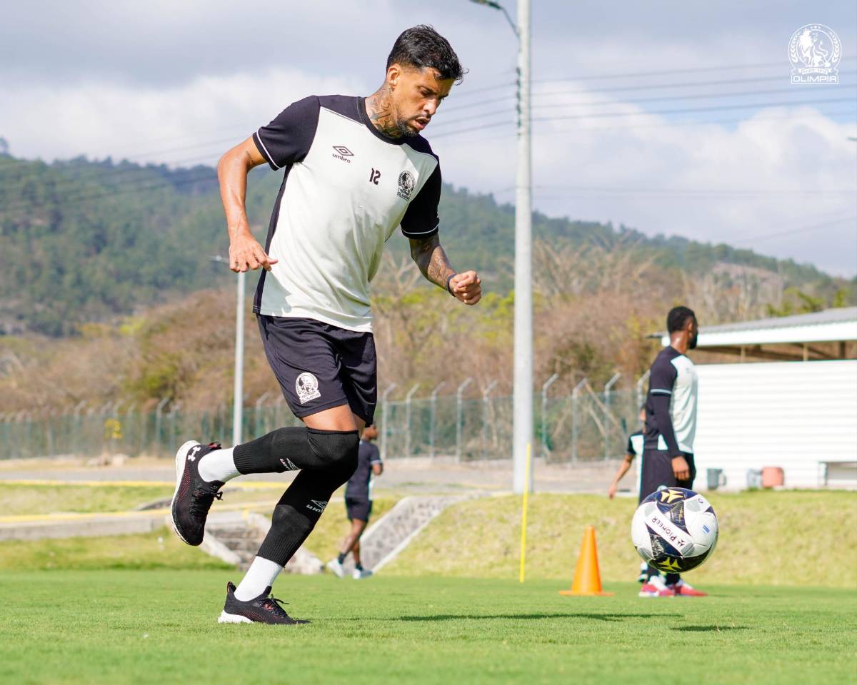 ¿Listo Edwin Rodríguez? Olimpia recupera futbolista y mantiene en duda dos elementos para el clásico ante Motagua