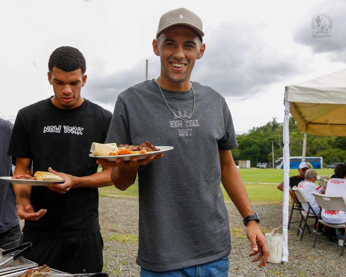 Olimpia suma nuevo refuerzo y celebra el título de la Supercopa con tremendo asado