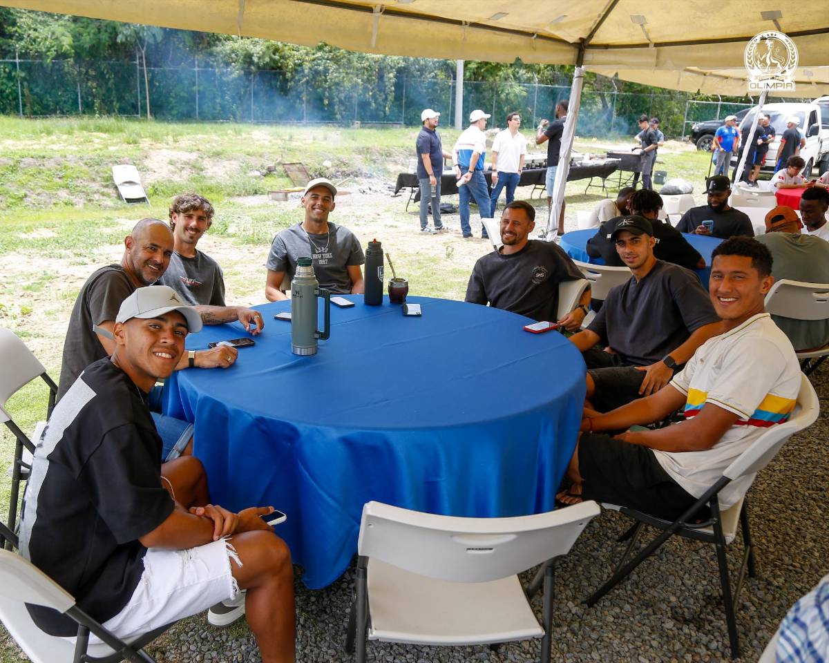 Olimpia suma nuevo refuerzo y celebra el título de la Supercopa con tremendo asado