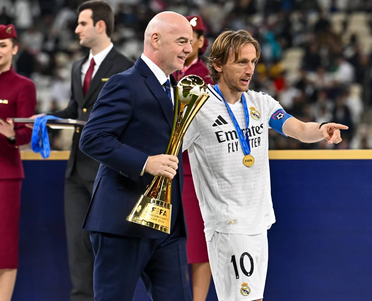 La razón por la que Real Madrid celebró con el número de Mbappé, el polémico árbitro de Concacaf presente y el gesto de Modric