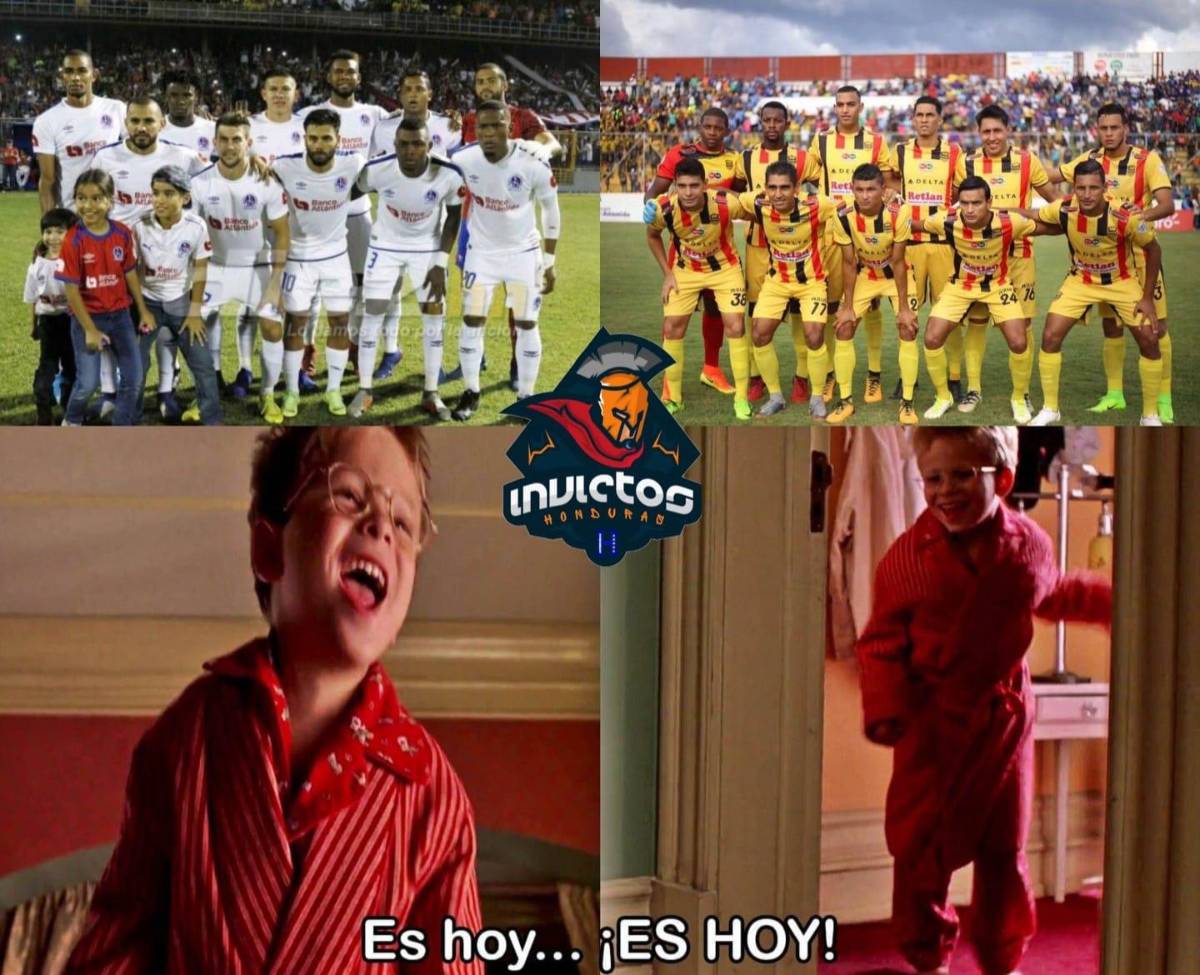 Los crueles y jocosos memes que ya calientan el Real España-Olimpia de la Gran Final del Apertura 2021