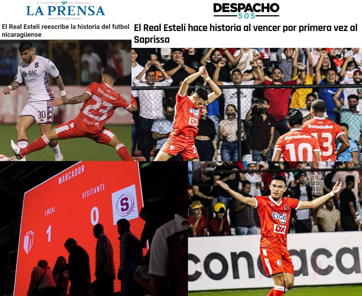 Lo que dice la prensa de Costa Rica tras la caída del Saprissa ante el Real Estelí de Nicaragua: “Vergüenza nacional”