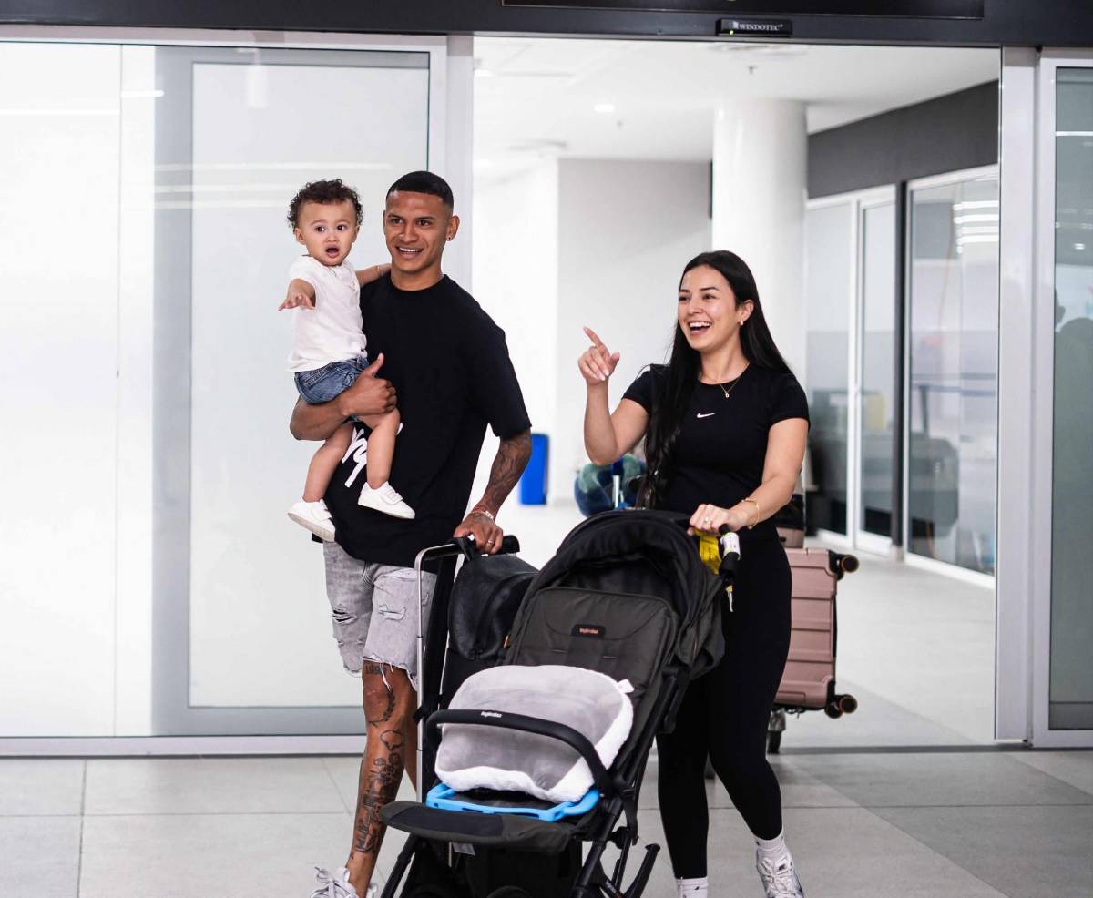 El beso, la sorpresa y la alegría de Kervin Arriaga al llegar a Honduras: la broma que le dejó ir a Joseph Rosales