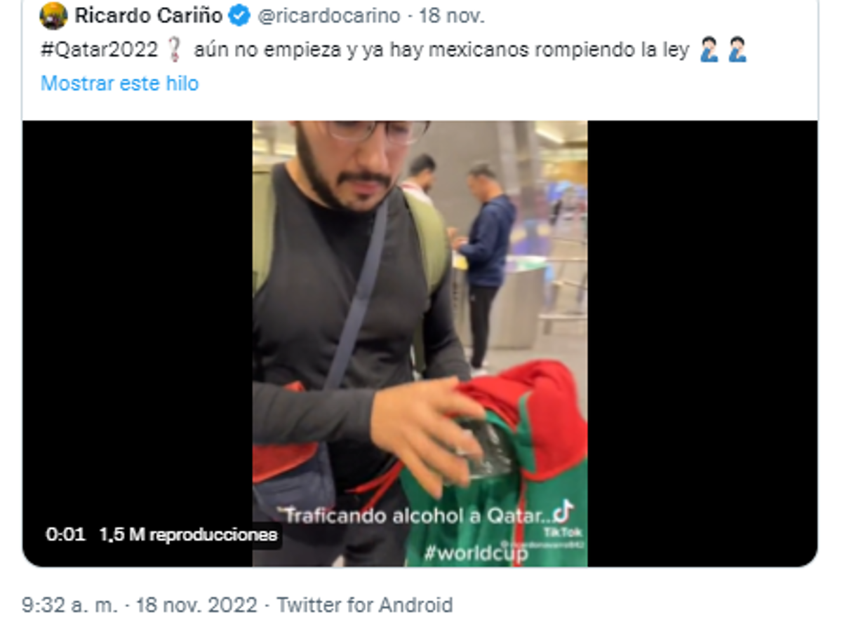 ¿30 latigazos? Toda la verdad sobre el aficionado mexicano que sería castigado en Qatar por ingresar bebidas alcohólicas