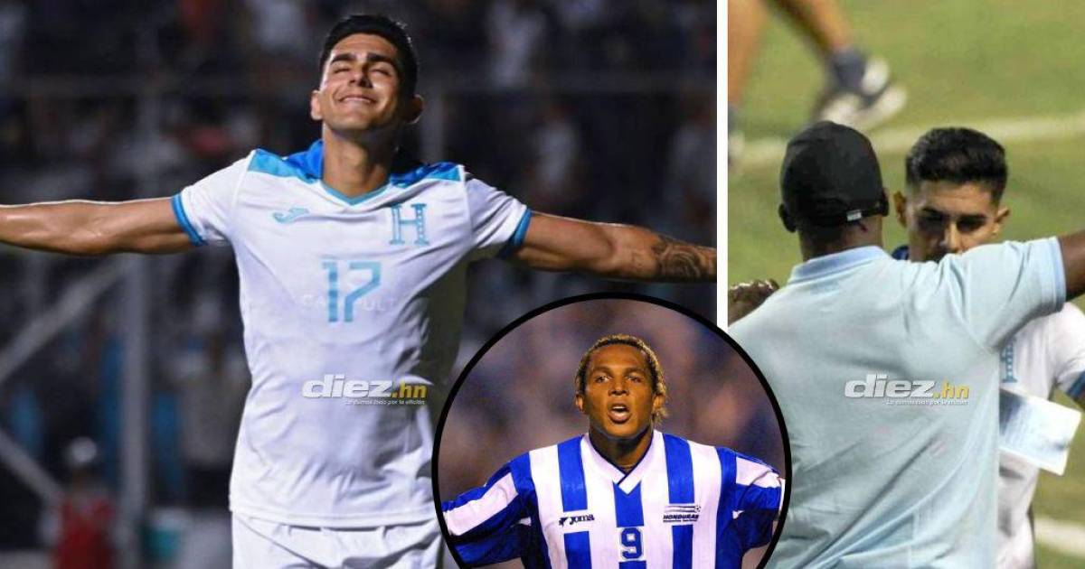 Luis Palma admits why he celebrated like Carlos Pavon and reveals the advice he got from David Suazo: “I was a bit restless”