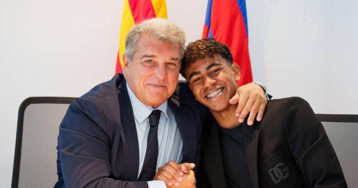 Barcelona renew Lamain Yamal;  In the years since his signing, a brutal rule against Real Madrid and the Sheiks