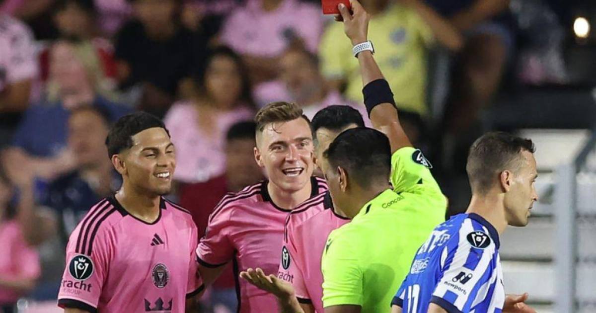David Ruiz gets sent off for a kid and Inter Miami suffers a defeat to Monterrey in the ConcaChampions semi-final
