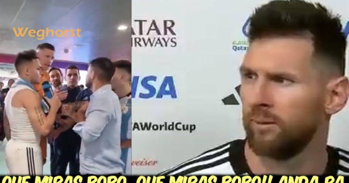 The footballer who called Messi “Bobo” after the World Cup controversy in Qatar has hit back.