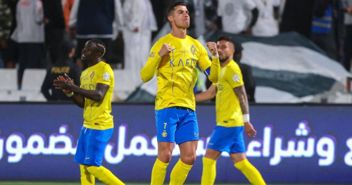 How many goals do you need to reach 1000?  Cristiano Ronaldo scores in Al-Nasr's victory over Al-Shabab