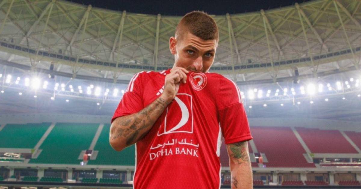 Marco Verratti, the new Al-Arabi player;  The salary the millionaire will receive and the number he chose