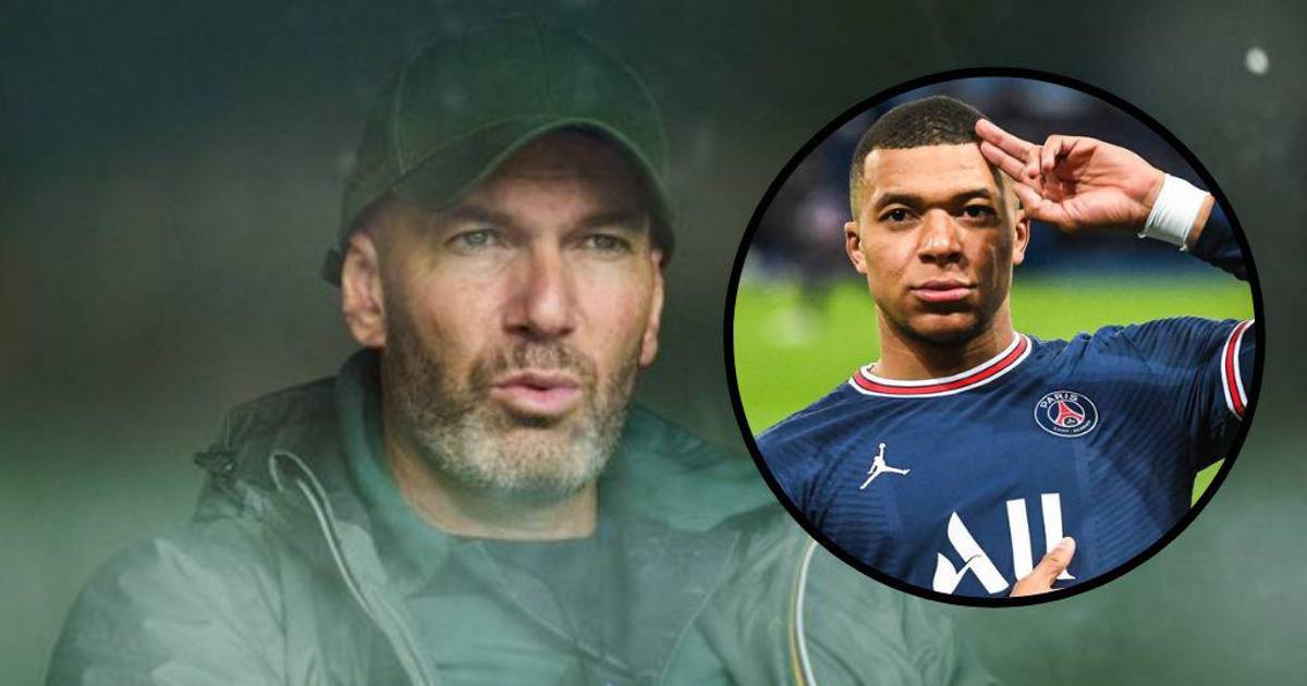 Zinedine Zidane leaves a huge headline for Kylian before signing for Real Madrid