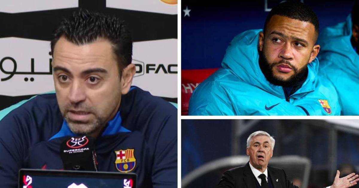 Xavi reveals what it means to win the Super Cup, swap for Depay and what he had to say about Real Madrid