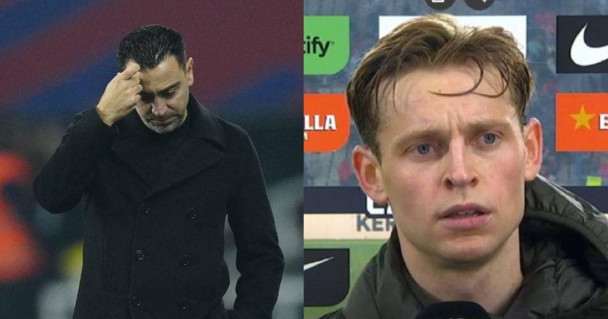 Xavi responds to Frenkie de Jong by confirming he will leave Barcelona at the end of the season