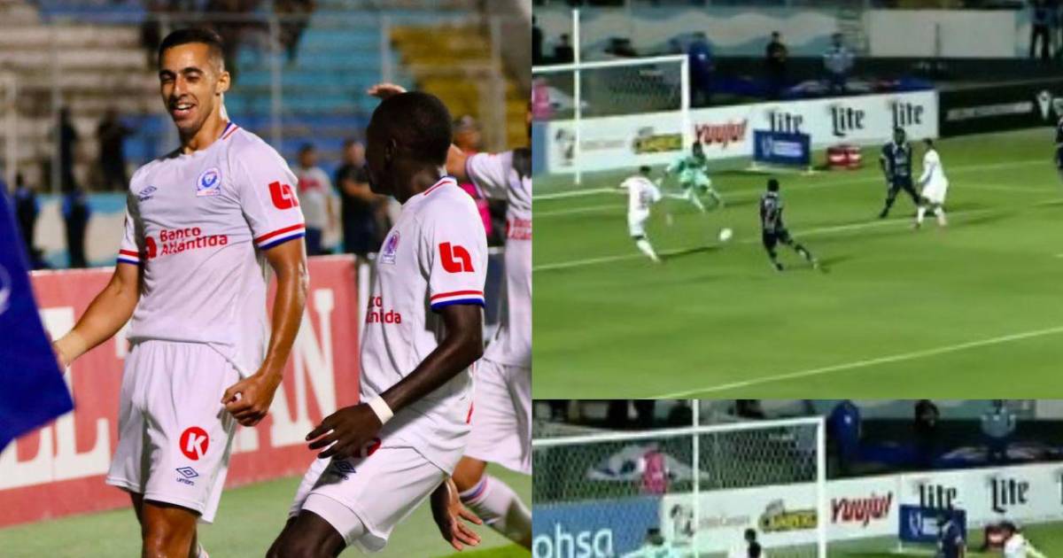Golazo de Emanuel Cuello con Olimpia ante Motagua en la Supercopa de Honduras