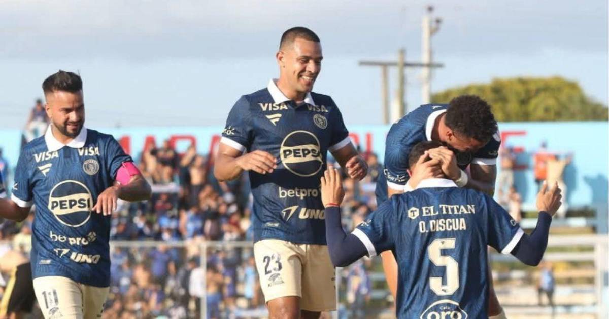 Motagua goleó al Juticalpa en el debut en el torneo Apertura de la Liga Nacional
