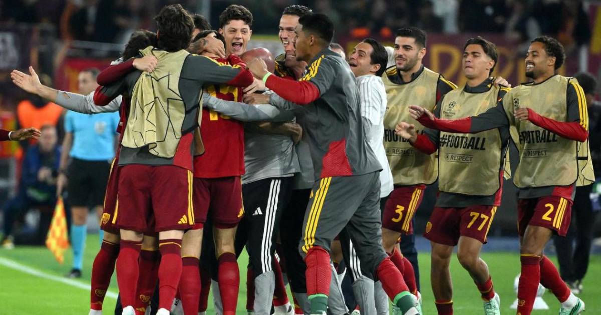 EN VIVO: doblete de Malen y Roma está derrotando a Real Madrid en la Champions
