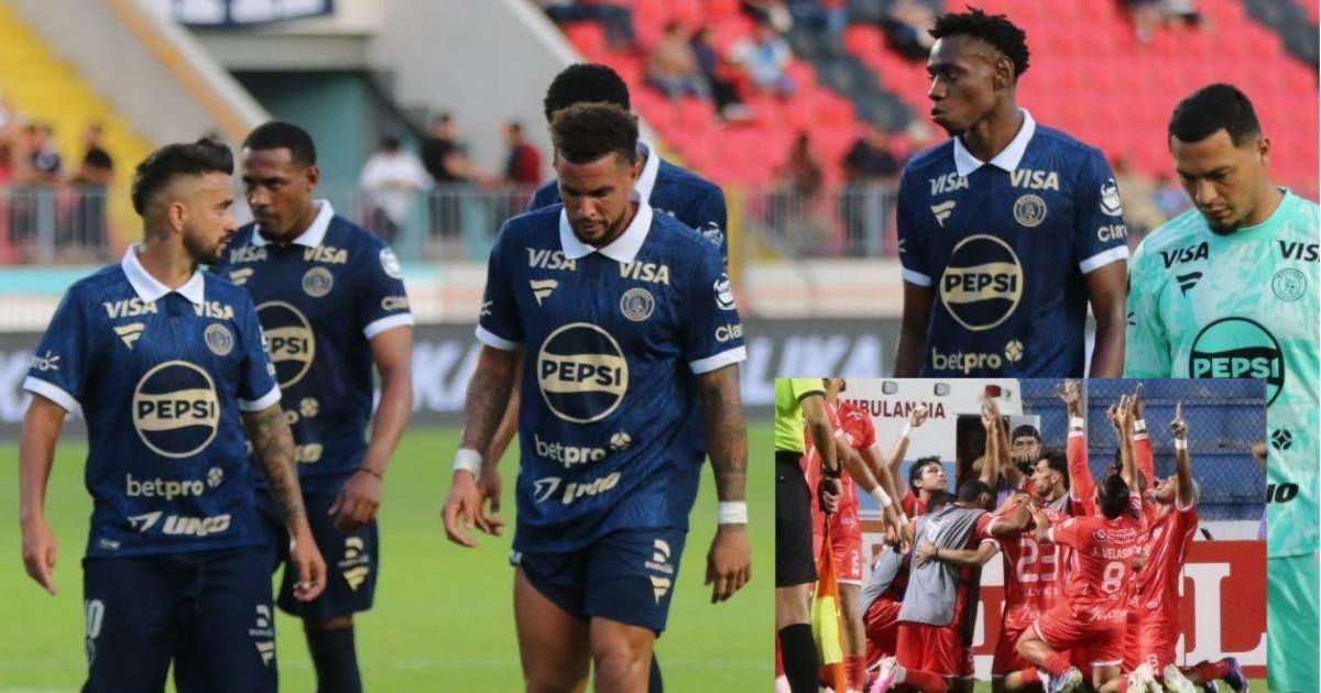Estrella Roja sorprende al Motagua y logra triunfo histórico en Liga Nacional