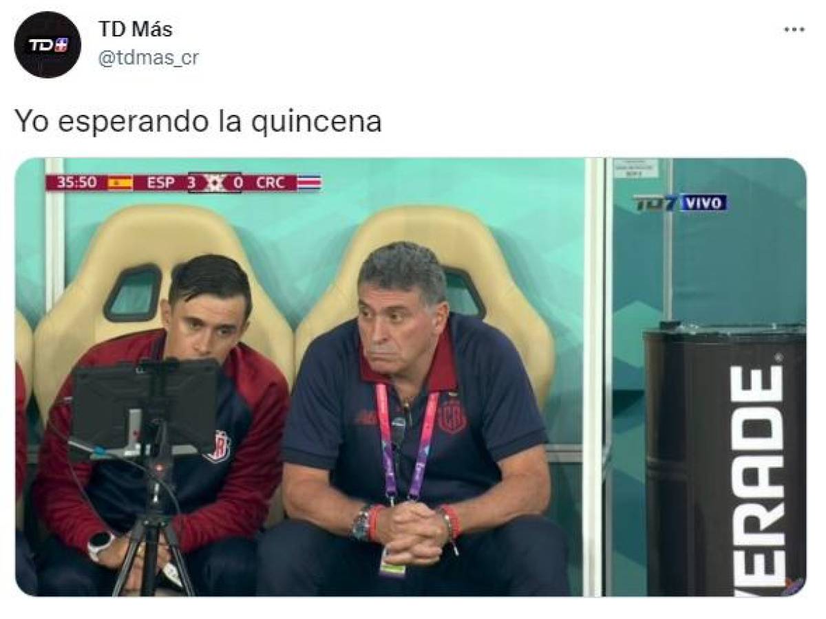 Hacen pedazos a Keylor Navas: Los crueles memes contra Costa Rica tras la humillación en el Mundial de Qatar 2022 ante España