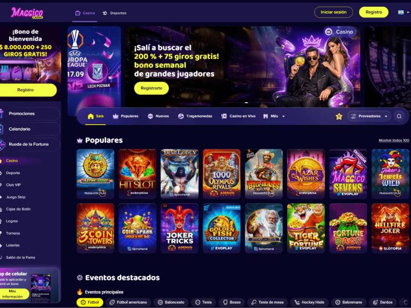 Los 10 Casino Online que más pagan en Argentina 2026