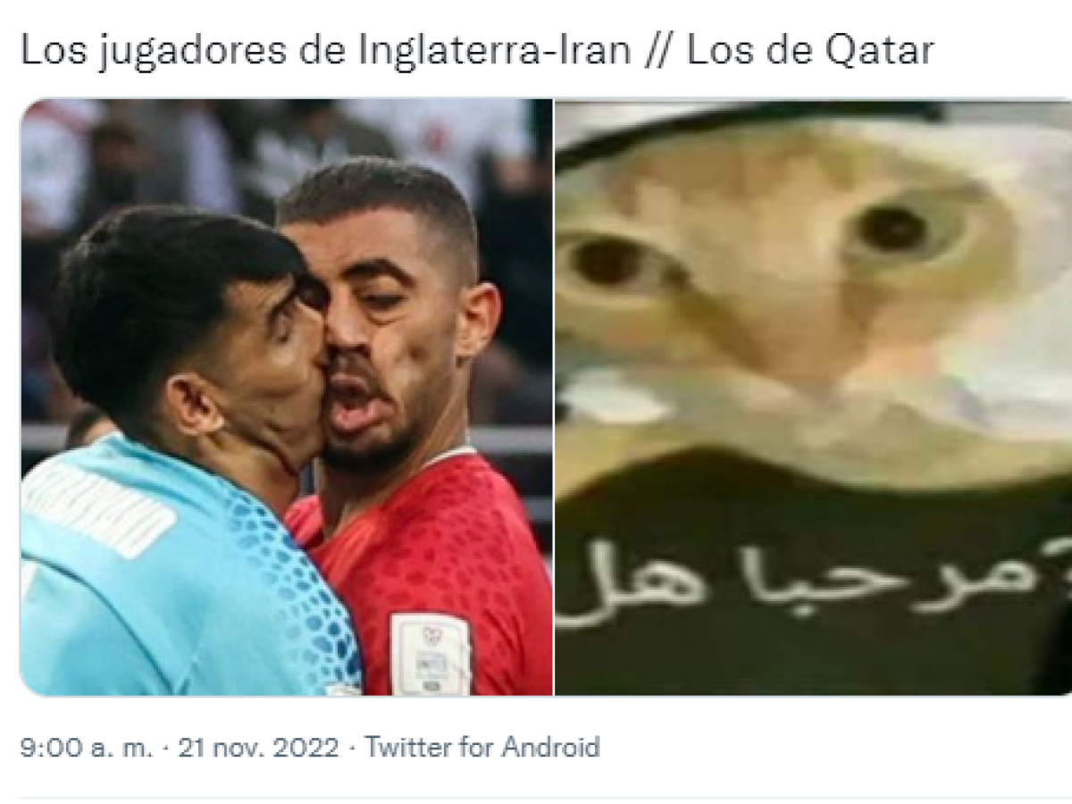 ¡Para morir de risa! Los divertidos memes que dejó la paliza de Inglaterra sobre Irán en el Mundial de Qatar