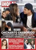 La revista Hola de México ha revelado el amorío entre la periodista de Real Madrid TV, Lucía Villalón y el futbolista Javier 'Chicharito' Hernández.