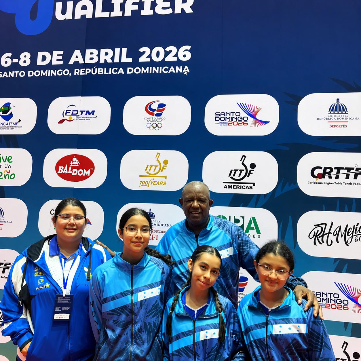 Eilym Pereira: de conducir Uber a representar a Honduras en la selección nacional de tenis de mesa