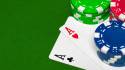 poker chips on the table