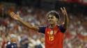 Lamine Yamal hizo doblete en el triunfo de España ante Croacia.