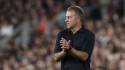 El entrenador del Barcelona, el alemán Hansi Flick, durante el partido de la primera jornada de LaLiga que FC Barcelona y Athletic Club de Bilbao disputan este jueves en el Camp Nou.