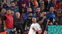 Kylian Mbappé firmó el primer tanto del Clásico Barcleona-Real Madrid en el Camp Nou.