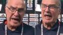 Marcelo Bielsa perdió la paciencia con los periodistas que lo esperaban para captar sus valoraciones.