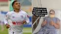 Michaell Chirinos estaría unos dos meses fuera de las canchas luego de la fuerte lesión que sufrió en Olancho.