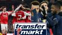 Según las cifras de la web especializada ‘Transfermarkt' este es el valor de mercado de las plantillas de Arsenal y París Saint Germain, equipo que se enfrentarán en la final de la Champions League