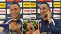 Andrea Salas llamó a Keylor Navas sin enterarse que el guardameta se encontraba en plena rueda de prensa.