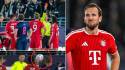 Olise vio la roja por primera vez: así fue su insólita expulsión y Kane lo reprende