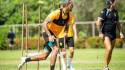 El delantero Eddie Hernández se ha recuperado y ya entrena con el grupo tras superar la lesión y podría ser parte del choque frente al Génesis de este sábado en el Morazán.