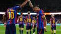 Lamine Yamal y Raphinha anotaron en la goleada histórica del Barcelona en LaLiga de España.