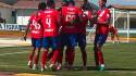 Jeremy Rodríguez abrió el marcador contra Juticalpa a los 21 minutos del primer tiempo,.