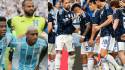 Edrick Menjívar fue titular, pero en el segundo tiempo dio paso a Luis Ortiz en el amistoso ante Argentina. Fotos Mauricio Ayala.