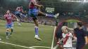 Jean-Philippe Mateta firmó el únito tanto en la final de la Conference League ante el Rayo.