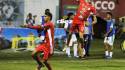 Edilson Gómez desató la locura en el estadio Marcelo Tinoco con su anotación. Fotos David Romero.