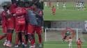 Estrella Roja se fue al descanso con la ventaja en el marcador ante Olimpia en la jornada 5.