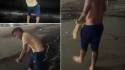 Droopy Gómez enloquece con las playas de Puerto Cortés previo al Platense-Motagua