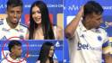 Luciano Rodríguez intentó besar a su pareja durante su presentación con Cruzeiro, pero ella lo terminó humillando sin darse cuenta.