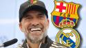 Jurgen Klopp eligió a su favorito para ganar el Clásico Barcelona-Real Madrid que se jugará en el Camp Nou.