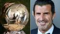 Luis Figo es una voz autorizada para hablar sobre el Balón de Oro y elegió a su favorito para llevarse el premio.
